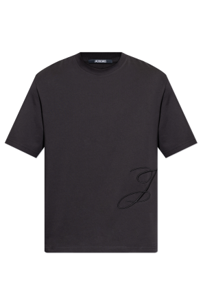 Black T-shirt with embroidered logo Dolce & Gabbana - Vitkac AS